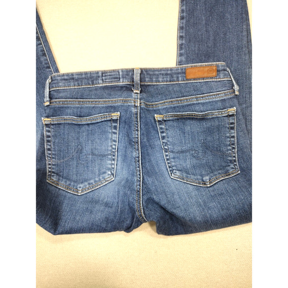 Adriano Goldschmied Jeans Women 26R The Prima Mid Rise Cigarette Medium Wash - Picture 8 of 13